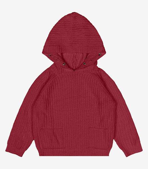 Sueter Tricot Infantil Trick Nick Vermelho