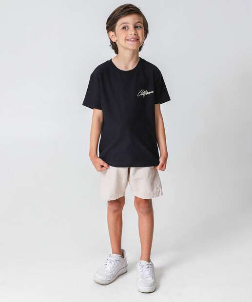 Image_Bermudas Infantil Básica Marisa Tam 4 a 10 Bege