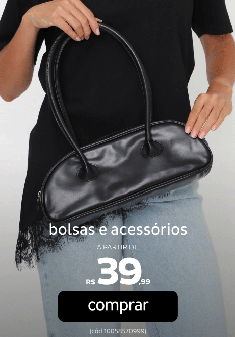 Bolsas e Acessórios a partir de R$39,99
