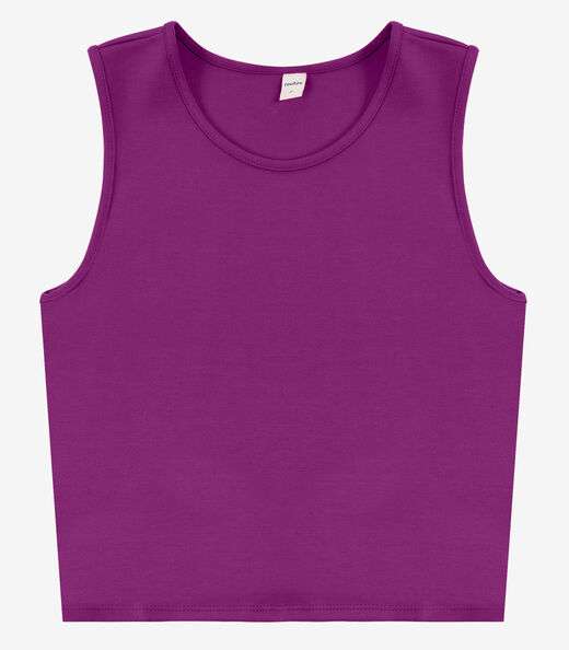 Regata Feminina em Ponto Roma Rovitex Roxo