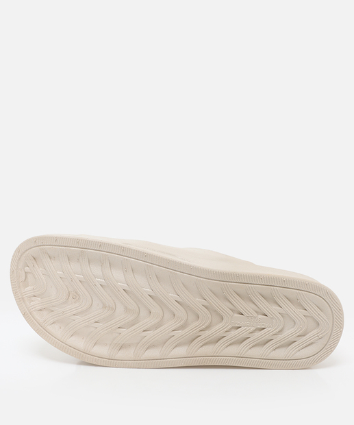 Rasteirinha Birken Feminina Fivela Via Uno Off White