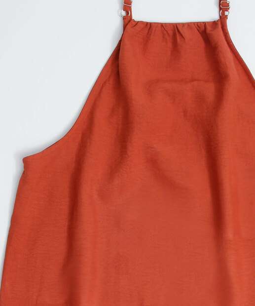 Blusa Regata Feminina Halter Neck Alças Finas Marisa 