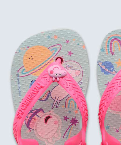 Chinelo Havaianas Infantil Bebê Peppa Pig