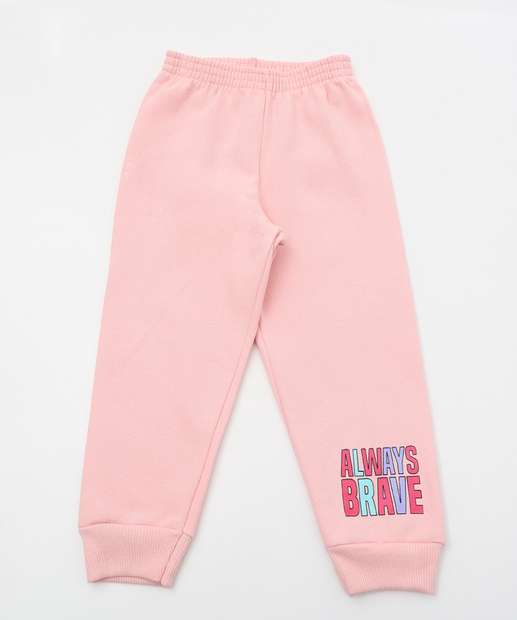 Conjunto Moletinho Infantil Patrulha Canina Tam 1 a 3 Rosa