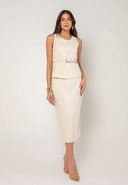 Image_Conjunto Alfaiataria Saia Midi e Regata Marfim Salvatore