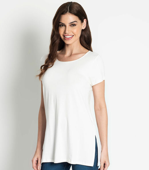 Image_Blusa Básica Alongada Feminina Rovitex Bege