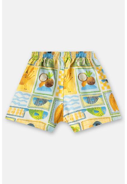 Conjunto Menino Camisa e Short Três e Já