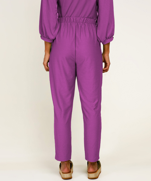 Calça Moletinho Feminina Botões Marisa