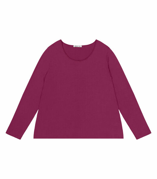 Blusa Manga Longa Viscotorcion Secret Glam Vermelho