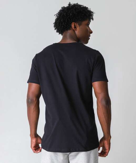 Camiseta Masculina Capitão América Manga Curta Marvel