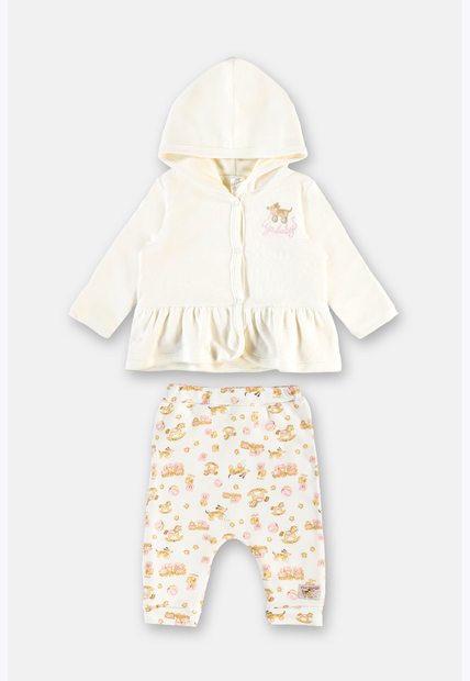 Conjunto Cardigan Calça Up Baby