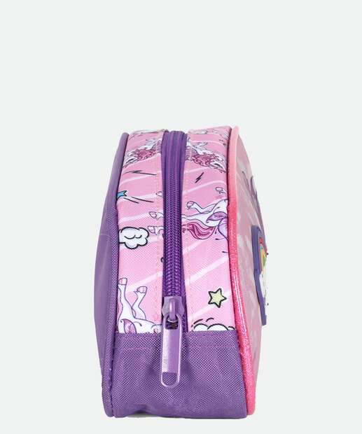 Estojo Escolar Infantil Unicórnio Up4you