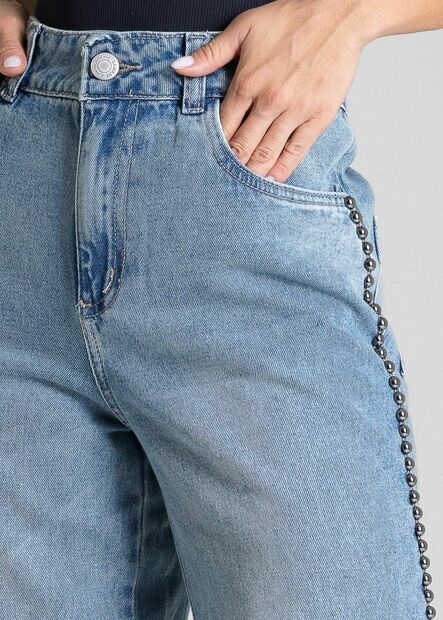 Calça Jeans Sawary Wide Leg - 282625