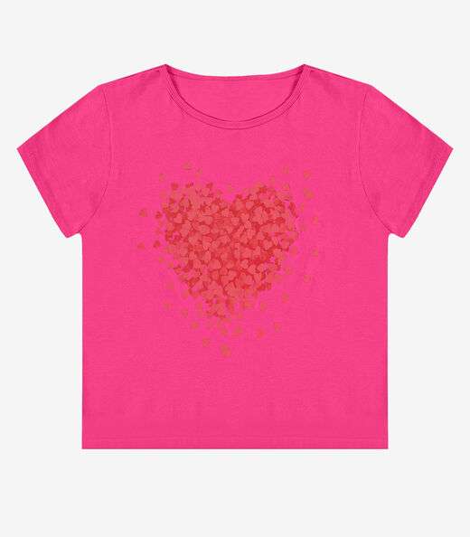 Image_Blusa Feminina Manga Curta Estampada Select Rosa