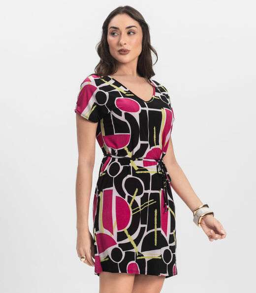 Vestido Feminino Liganete Infinita Cor Preto