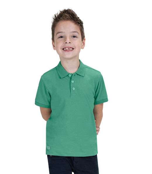 Image_Camisa Polo Infantil Masculina Trick Nick Verde