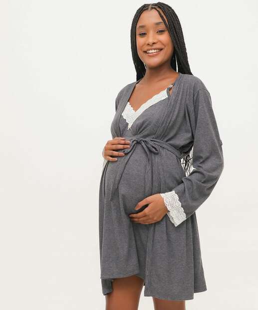 Robe Feminino Renda Amarração Marisa