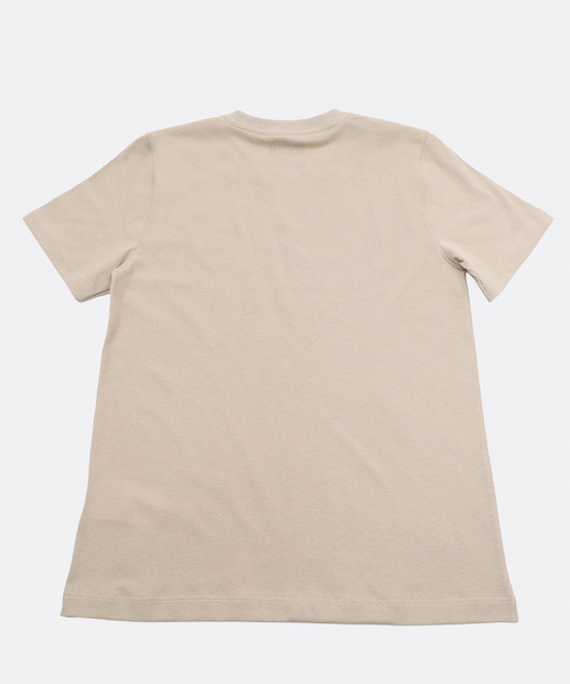 Camiseta Juvenil Estampa Sonic Tam 10 a 16 Bege