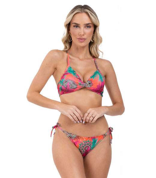 Calcinha Biquíni Uni Femme Laranja