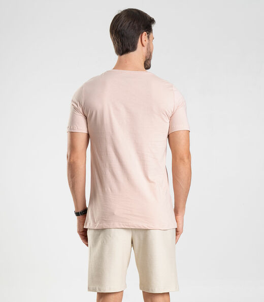 Bermuda Masculina Moletinho Gorgurinho Diametro Bege