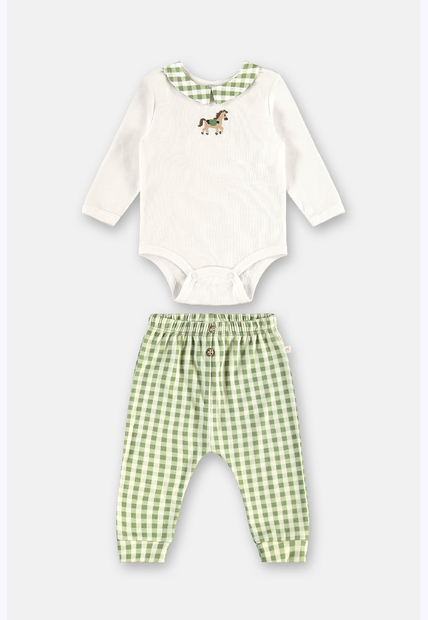 Conjunto Bebê Body Calça Up Baby