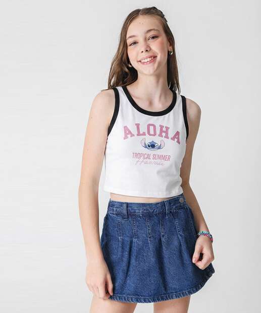Image_Blusa Juvenil Cropped Stitch Tam 10 a 16 Off White