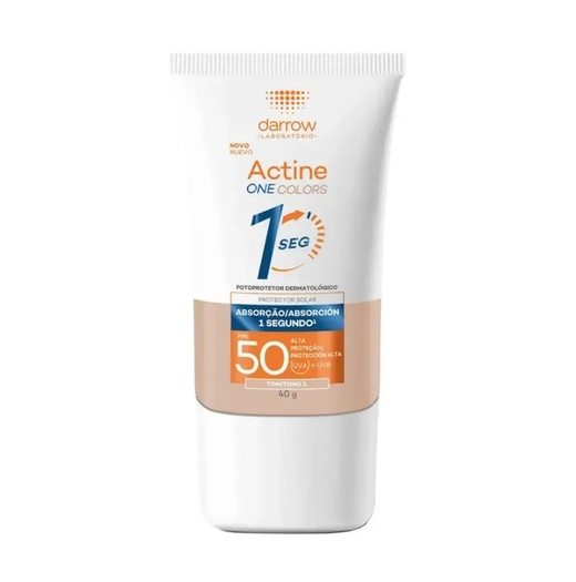 Image_Protetor Solar Actine One Colors FPS50 Tom 1 40g