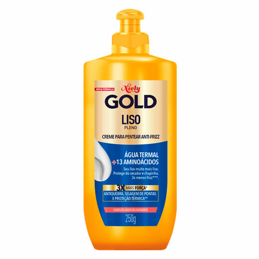 Image_Creme Pentear Niely Gold Liso Pleno 250g