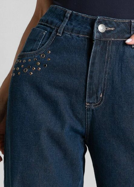 Calça Jeans Sawary Wide Leg Petit - 282397