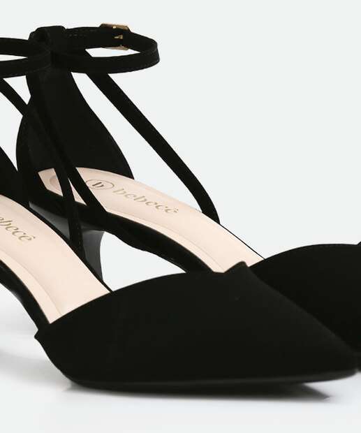 Scarpin Feminino Slingback Salto Fino Bebecê 