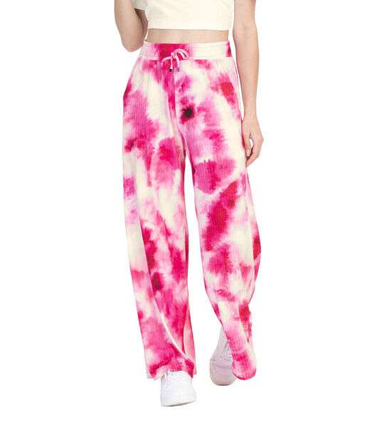 Image_Calça Juvenil Pantalona Em Ribana Canelada Minty Rosa