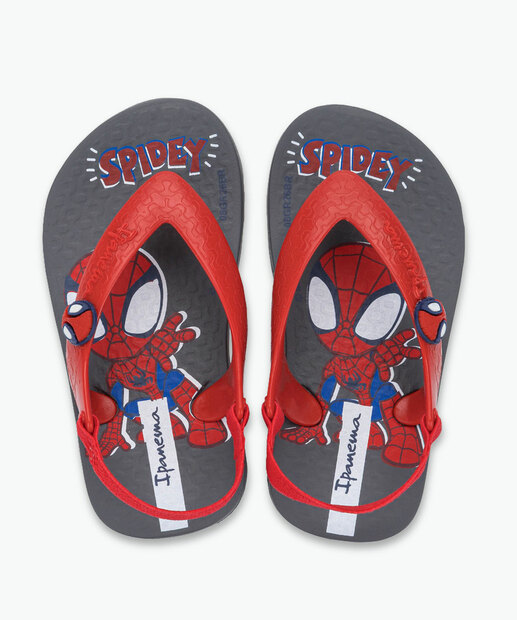 Chinelo Infantil Baby Homem Aranha Ipanema Vermelho