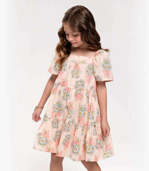 Image_Vestido Infantil Estampado Trick Nick Rosa