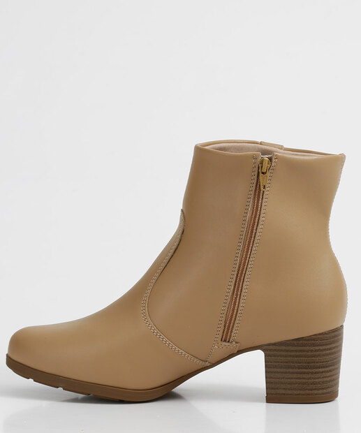 Bota Feminina Cano Curto Salto Grosso Modare 