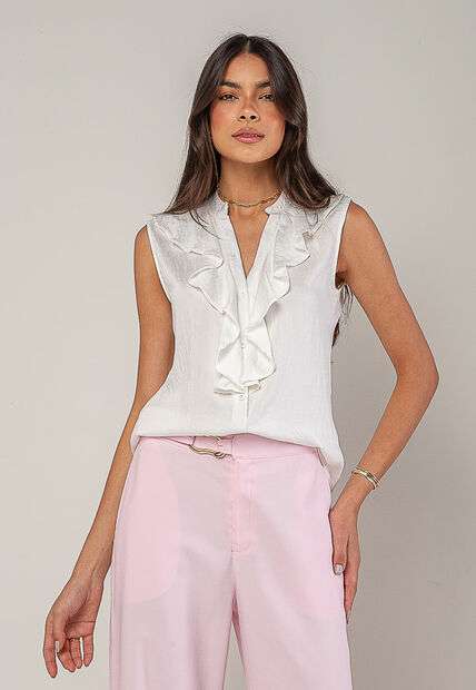 Image_Regata Alfaiataria Com Babados Branco Salvatore