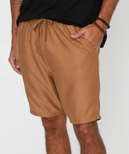 Bermuda Masculina Moletom Textura MR