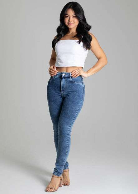 Calça Jeans Sawary Push Up - 278708