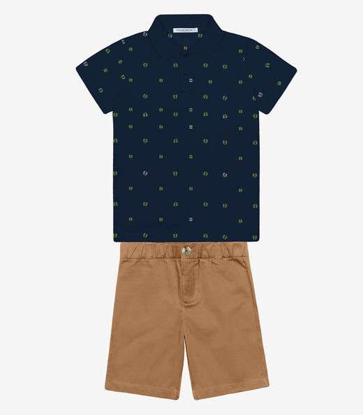 Image_Conjunto Infantil Polo Com Bermuda Trick Nick Azul