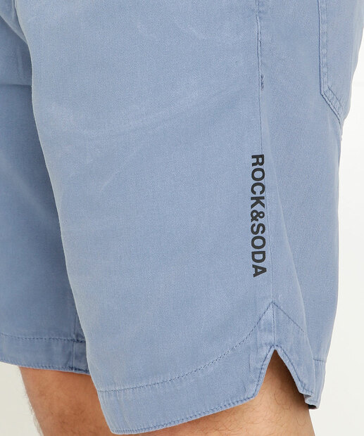 Bermuda Masculina Sarja Bolsos Rock & Soda