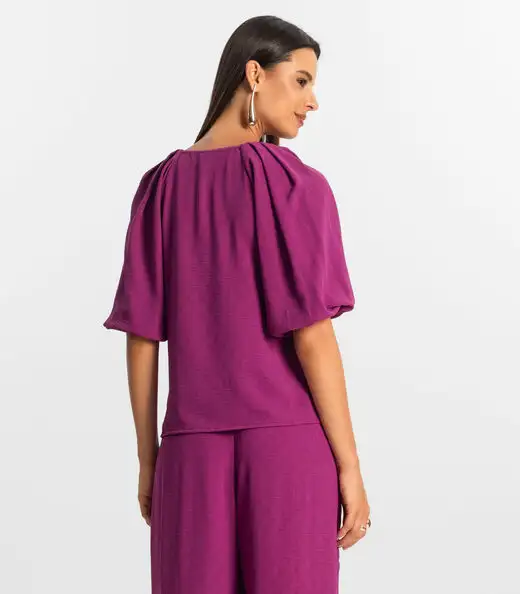 Blusa Feminina Rovitex Roxo