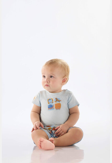 Conjunto Body e Short para Bebê Up Baby