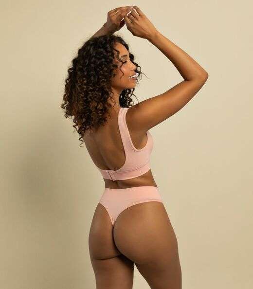 Top Clássico Com Bojo Removível Basic Pro Rosa