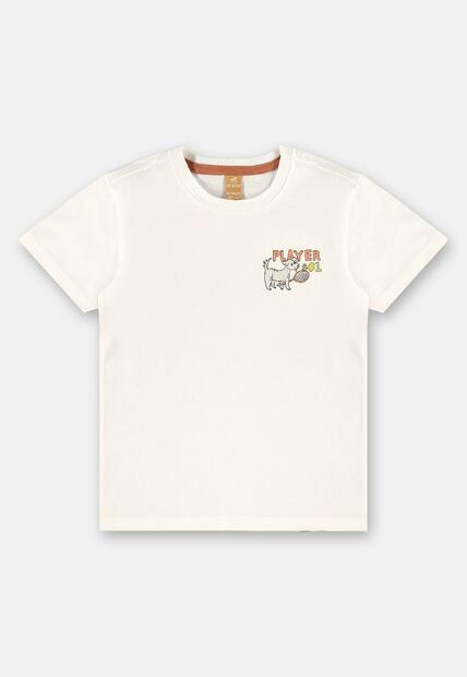 Conjunto Camiseta Estampada Bermuda Up Baby