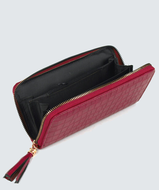 Carteira Feminina Textura Croco Gash