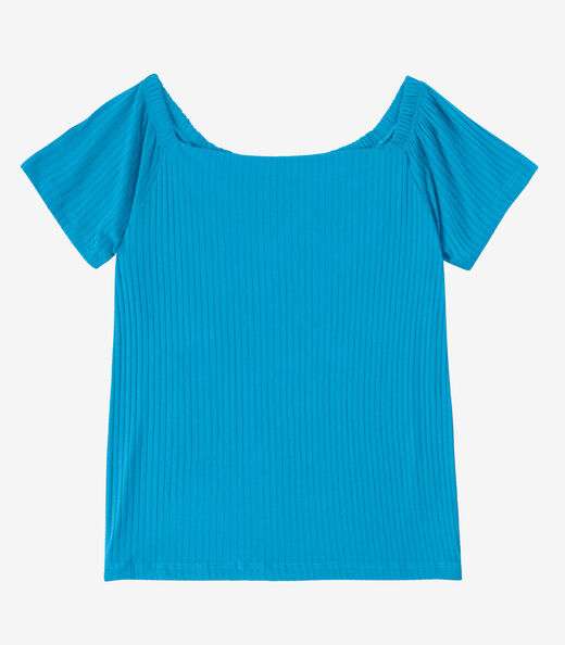 Image_Blusa Feminina Canelada Infinita Cor Azul