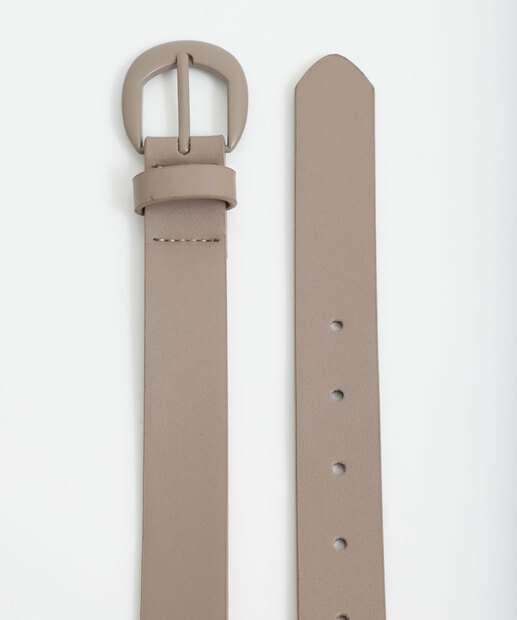 Cinto Feminino Fivela Marisa Cinza