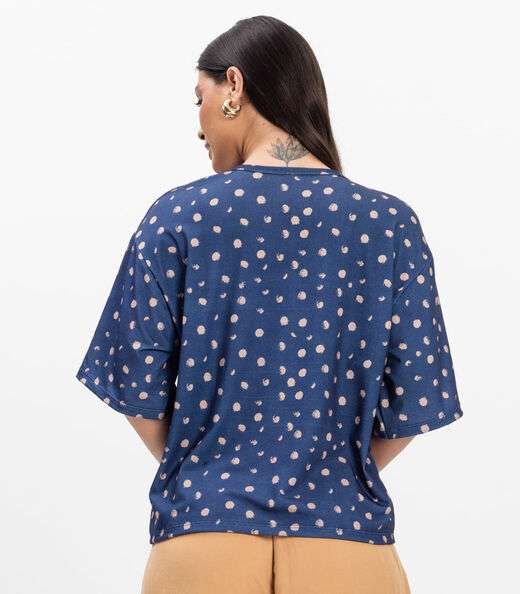 Blusa Feminina Devote V Infinita Cor Roxo