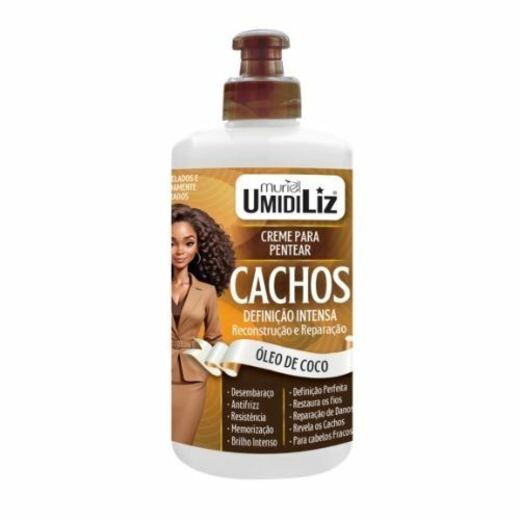 Image_Creme Para Pentear Cachos Muriel Umidiliz Oléo Coco 300ml