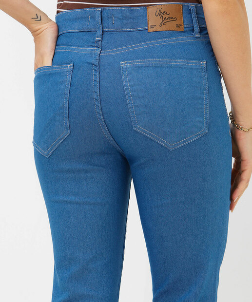 Calça Jeans Flare Feminina Petit Azul