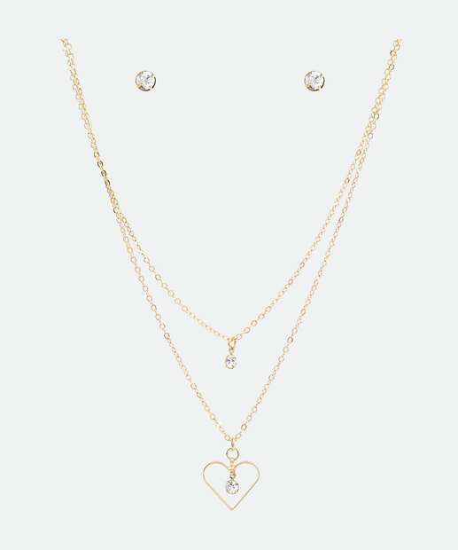 Kit Relógio Feminino Condor CO2035MZYK4K Dourado